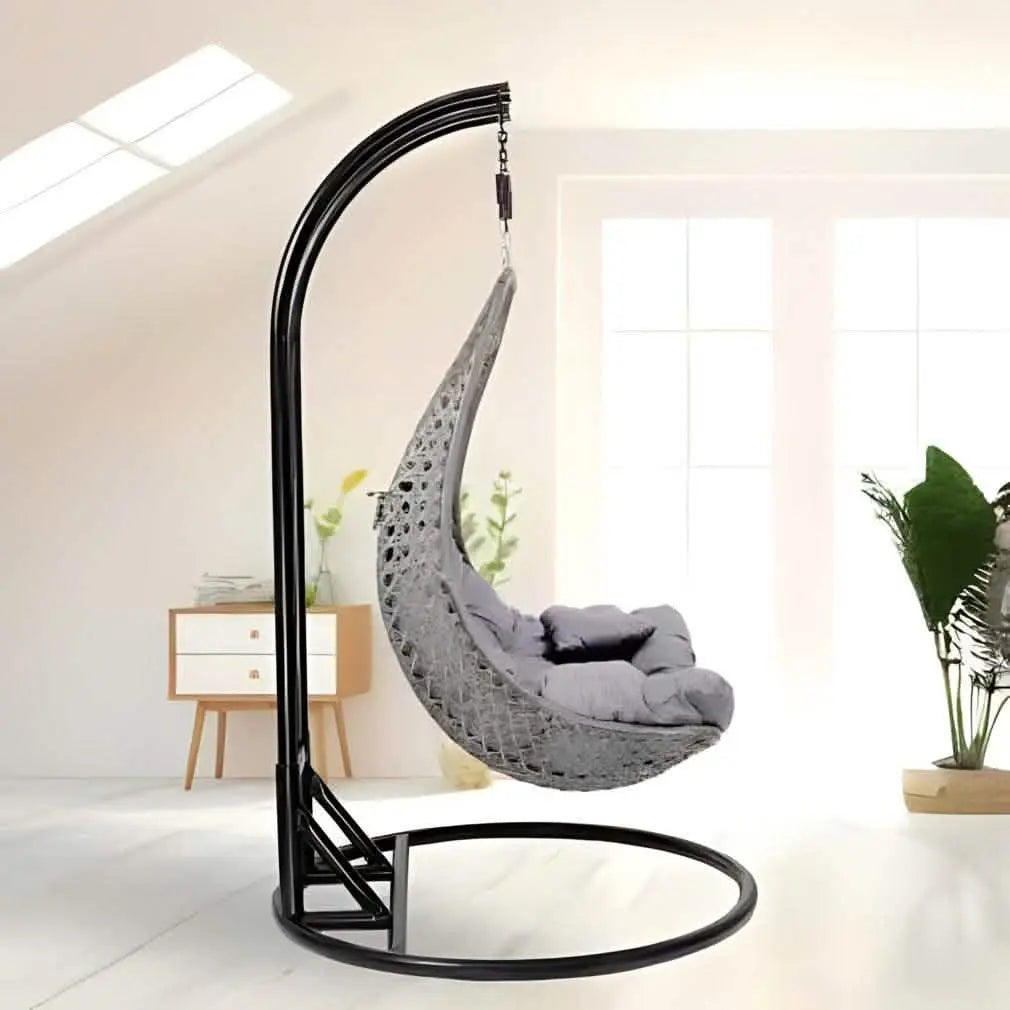 Fad18 - مرجيحة حديد وراتان