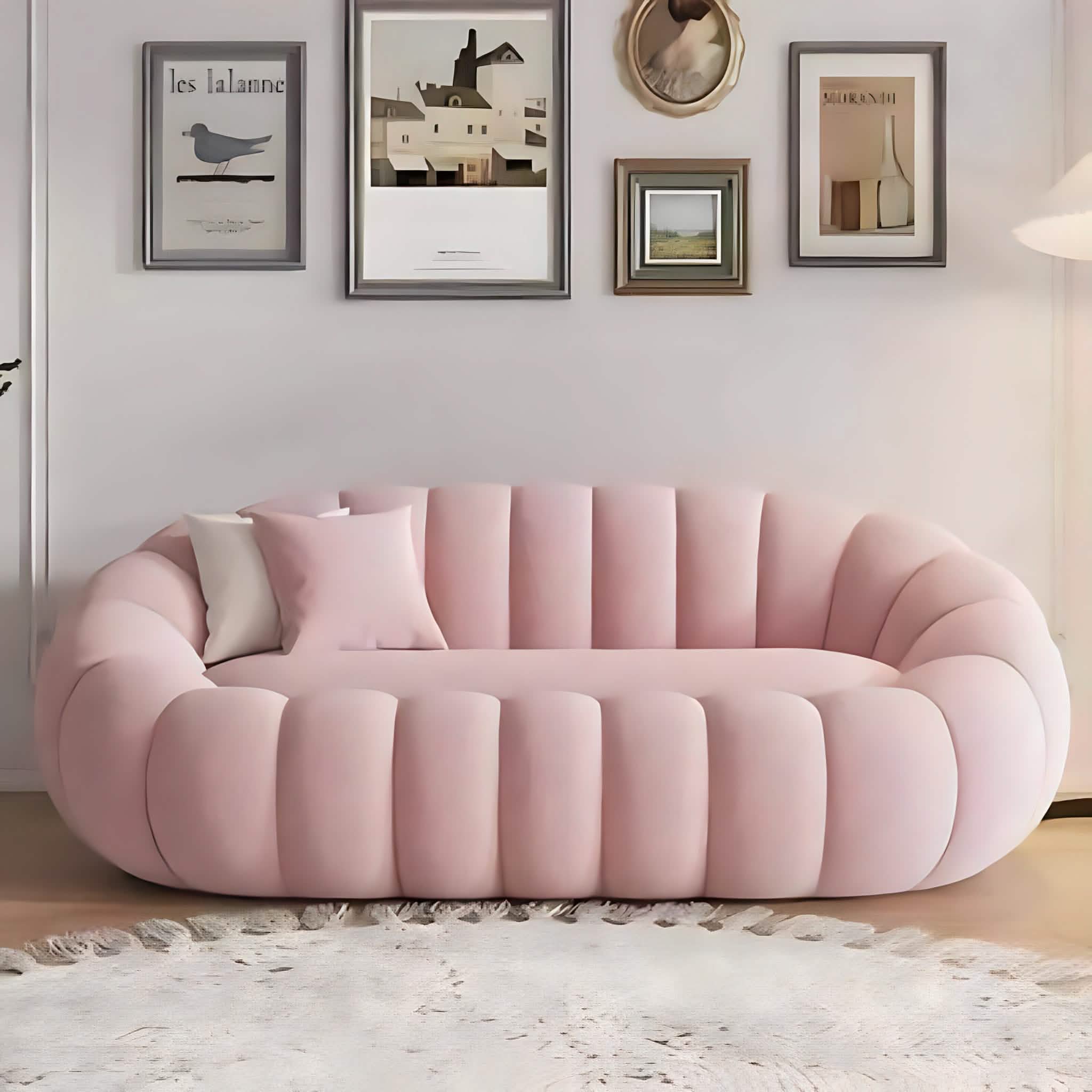 Dim202 - كنبة خشب طبيعي